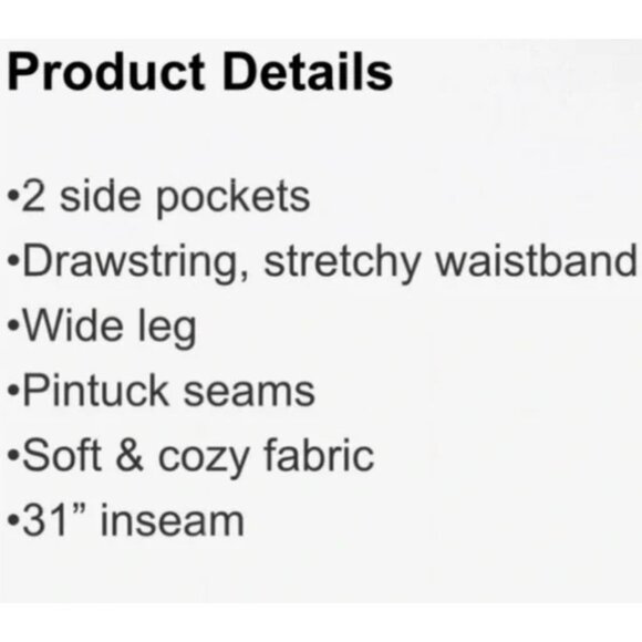 NWT Blogilates Women's Travel Trouser High-Rise Wide Leg Sweatpants Grey Small - Picture 3 of 9